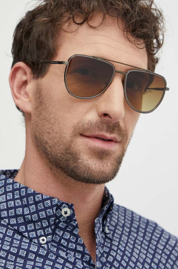 Michael Kors Sunčane naočale Michael Kors WHISTLER za muškarce, boja: zlatna, 0MK1155