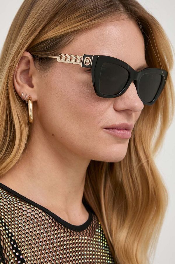 Michael Kors Sunčane naočale Michael Kors za žene, boja: crna