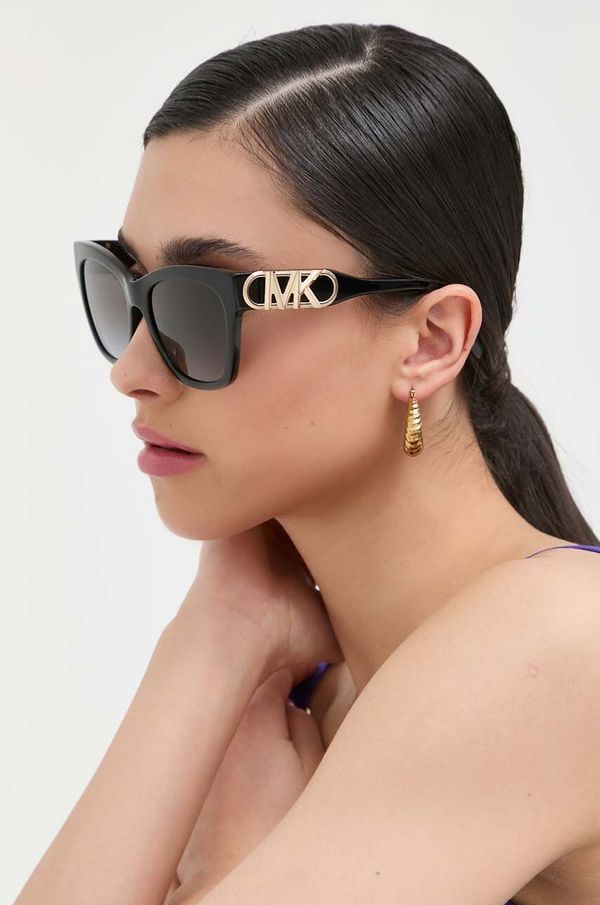 Michael Kors Sunčane naočale Michael Kors za žene, boja: crna