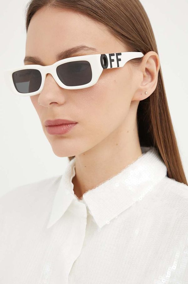 Off-White Sunčane naočale Off-White za žene, boja: bijela, OERI124_490107