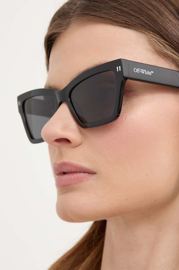 Off-White Sunčane naočale Off-White za žene, boja: crna, OERI110_541007