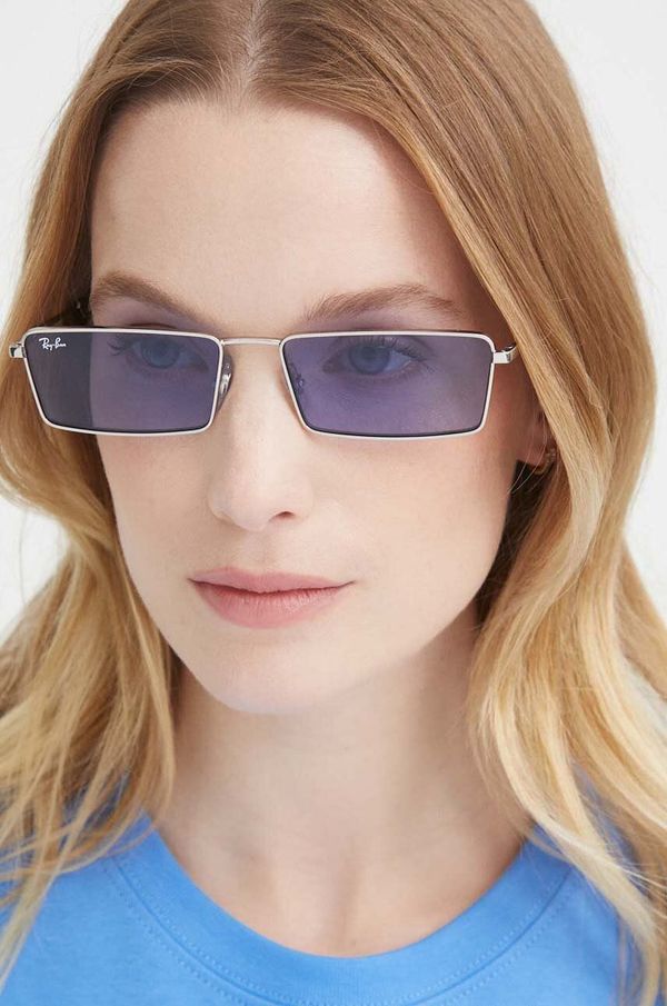 Ray-Ban Sunčane naočale Ray-Ban boja: srebrna