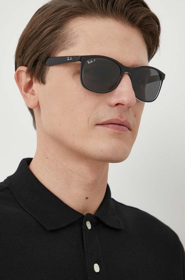 Ray-Ban Sunčane naočale Ray-Ban za muškarce, boja: crna