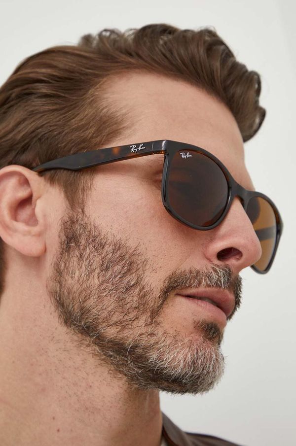 Ray-Ban Sunčane naočale Ray-Ban za muškarce, boja: smeđa