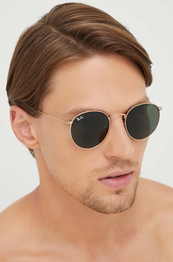 Ray-Ban Sunčane naočale Ray-Ban za muškarce, boja: zlatna