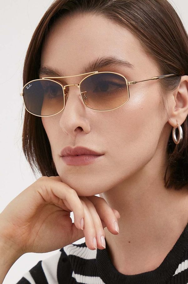 Ray-Ban Sunčane naočale Ray-Ban za žene, boja: bež