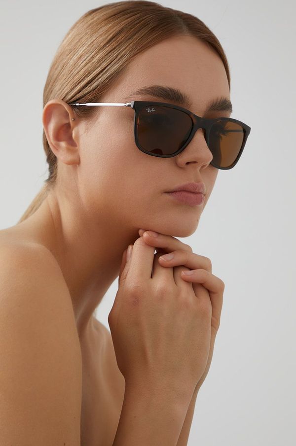 Ray-Ban Sunčane naočale Ray-Ban za žene, boja: smeđa