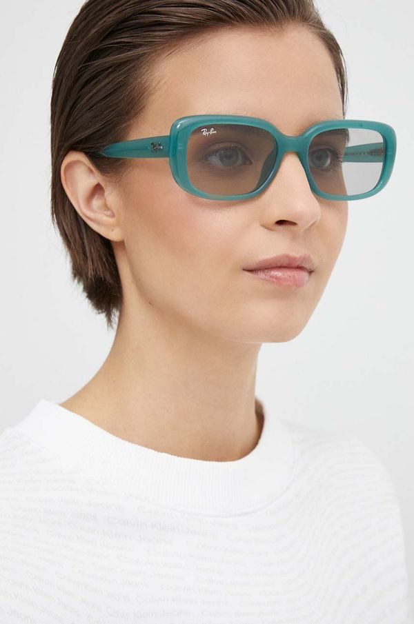 Ray-Ban Sunčane naočale Ray-Ban za žene, boja: zelena, 0RB4421D