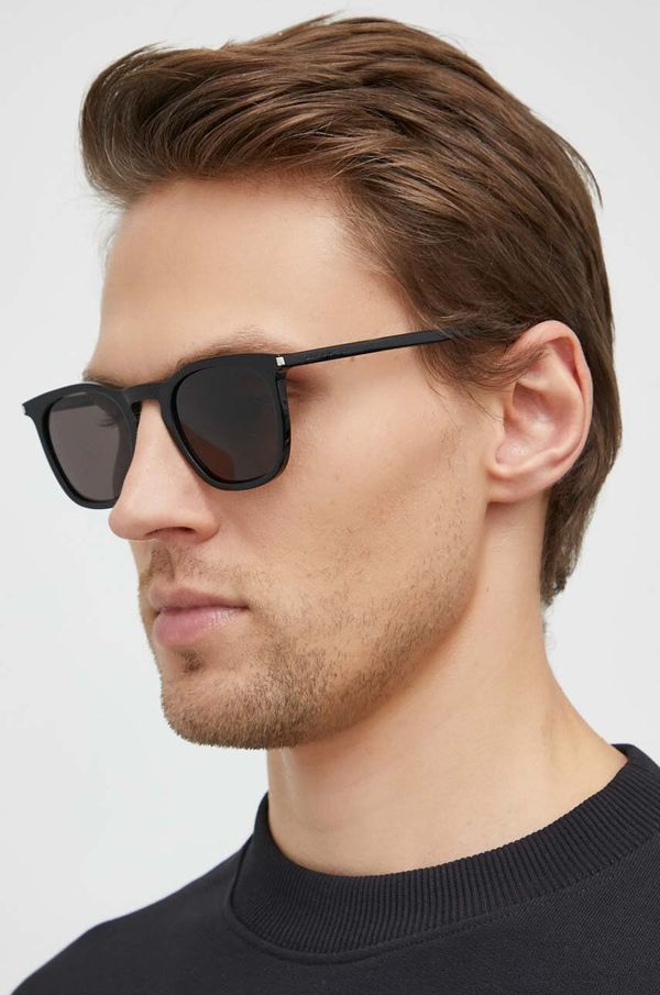 Saint Laurent Sunčane naočale Saint Laurent za muškarce, boja: crna