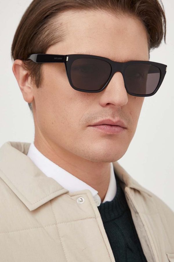 Saint Laurent Sunčane naočale Saint Laurent za muškarce, boja: crna