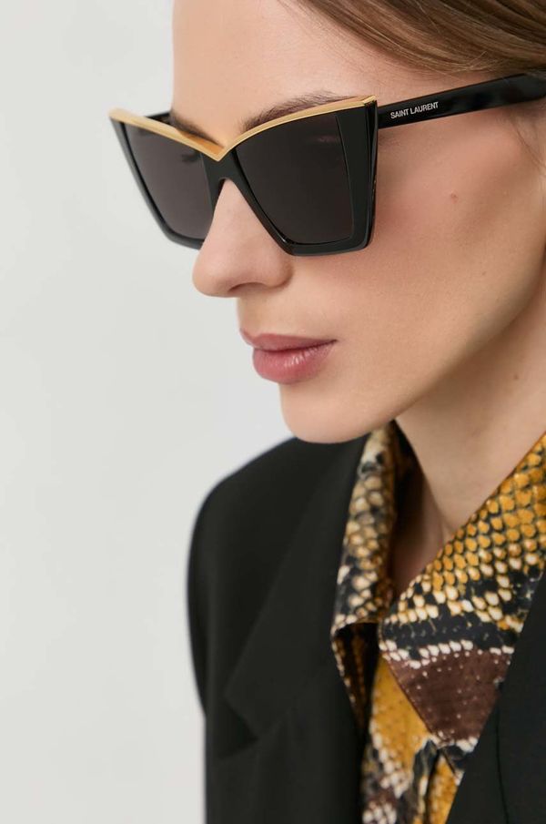 Saint Laurent Sunčane naočale Saint Laurent za žene, boja: crna