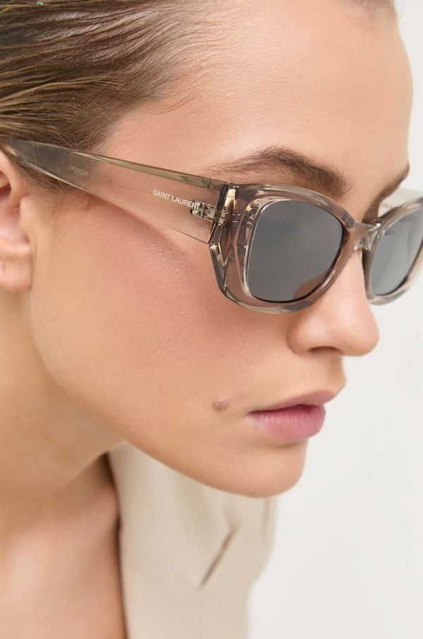 Saint Laurent Sunčane naočale Saint Laurent za žene, boja: siva
