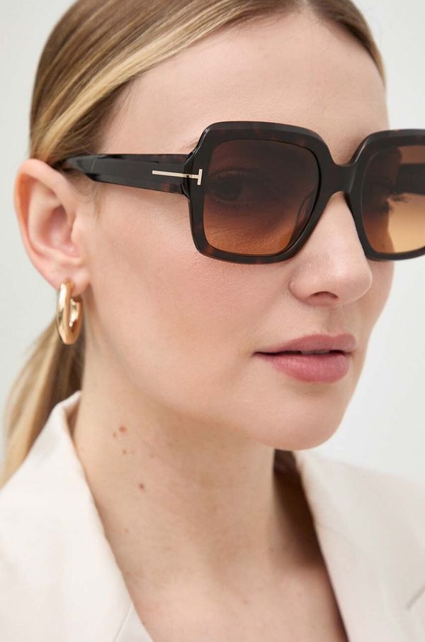 Tom Ford Sunčane naočale Tom Ford za žene, boja: smeđa, FT1082_5452F