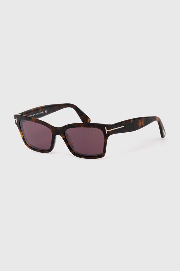 Tom Ford Sunčane naočale Tom Ford za žene, boja: smeđa, FT1085_5452U