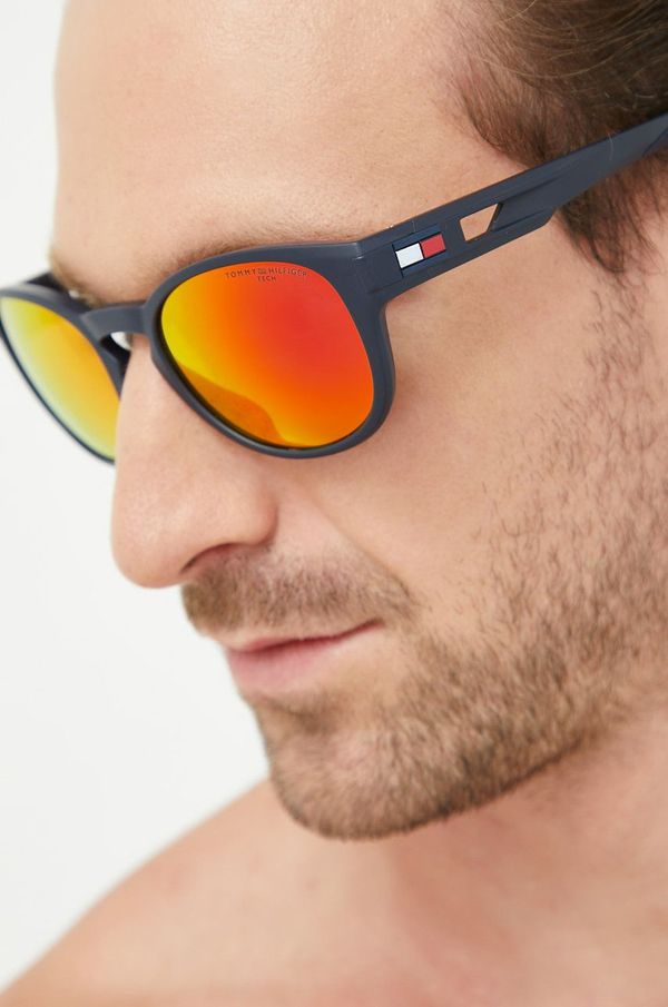 Tommy Hilfiger Sunčane naočale Tommy Hilfiger za muškarce, boja: tamno plava