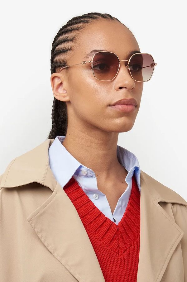 Tommy Hilfiger Sunčane naočale Tommy Hilfiger za žene, boja: zlatna, TH 2150/S