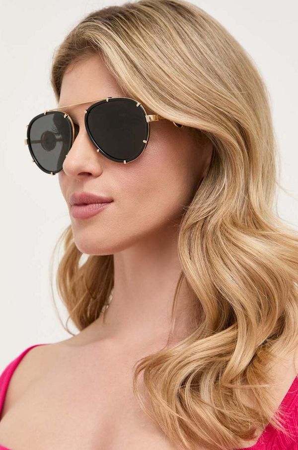 Versace Sunčane naočale Versace za žene, boja: crna