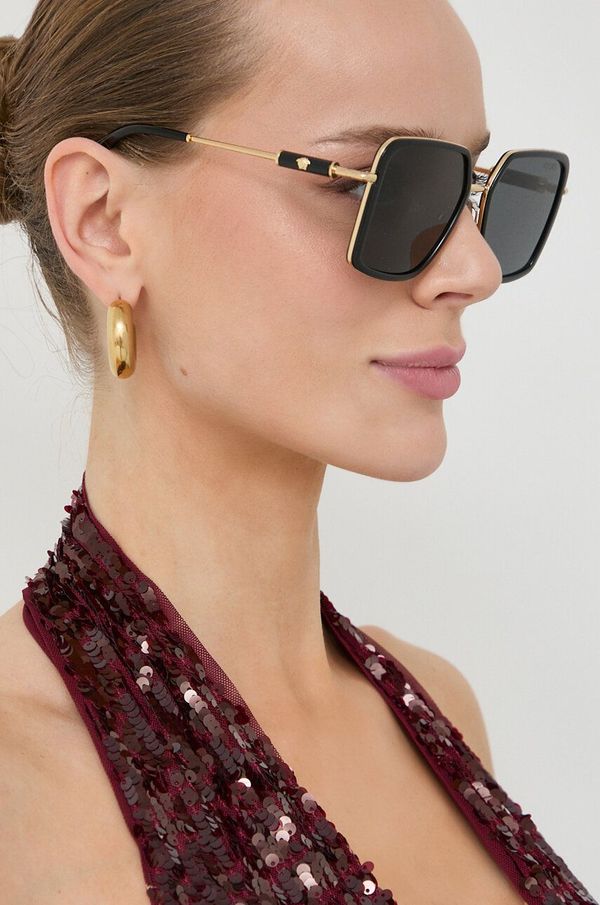 Versace Sunčane naočale Versace za žene, boja: crna