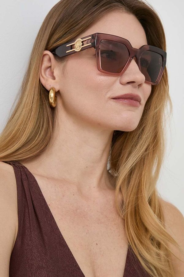 Versace Sunčane naočale Versace za žene, boja: narančasta, 0VE4458