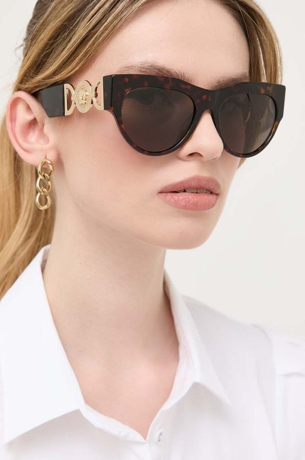Versace Sunčane naočale Versace za žene, boja: smeđa, 0VE4440U
