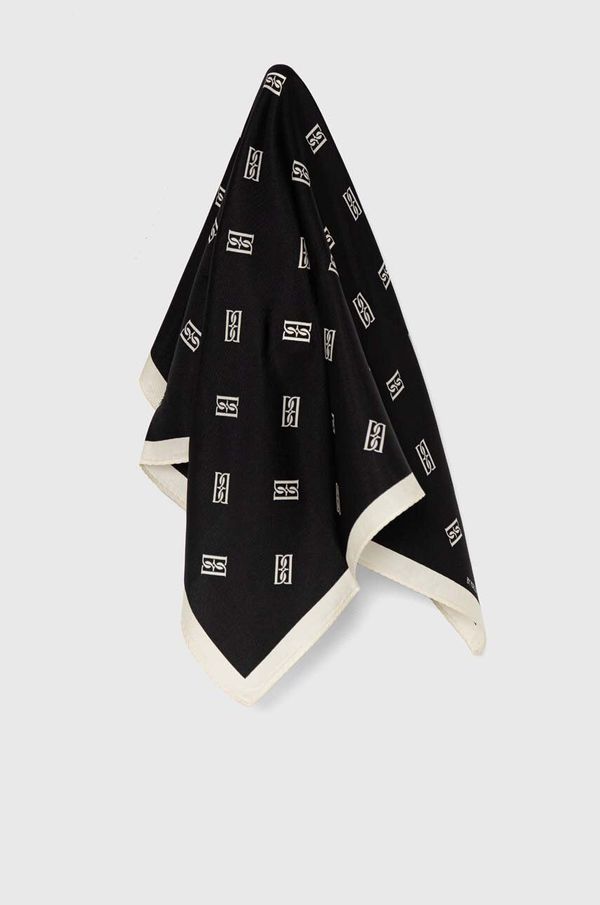 By Malene Birger Svilena marama By Malene Birger MONNIS boja: crna, s uzorkom, Q70130019