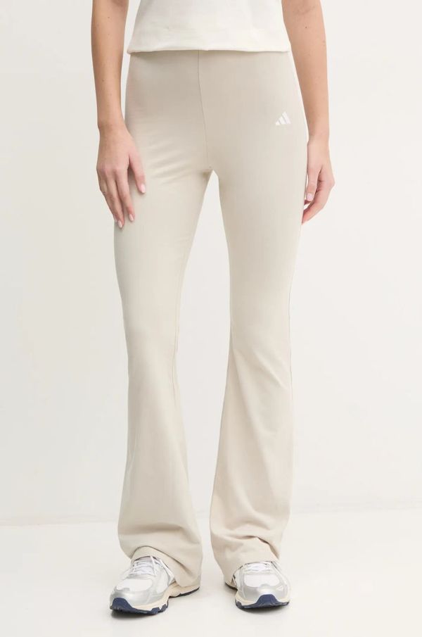 adidas Tajice adidas Essentials za žene, boja: bež, bez uzorka, JD3072