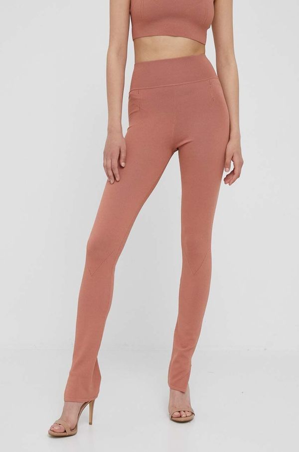 Calvin Klein Tajice Calvin Klein za žene, boja: narančasta, glatki materijal