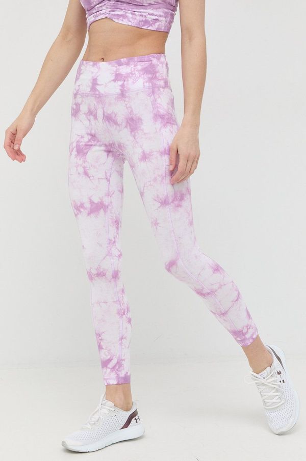 DKNY Tajice Dkny za žene, boja: ljubičasta, s uzorkom