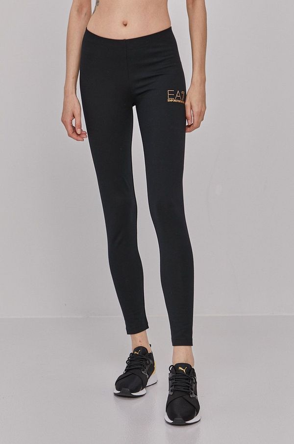 EA7 Emporio Armani Tajice EA7 Emporio Armani za žene, boja: crna
