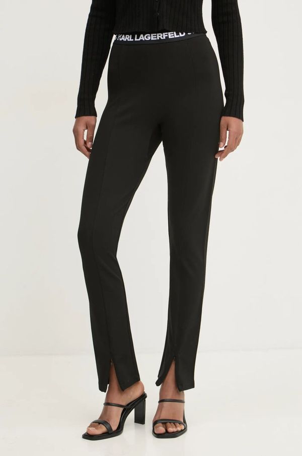 Karl Lagerfeld Jeans Tajice Karl Lagerfeld Jeans za žene, boja: crna, bez uzorka, A1W10060