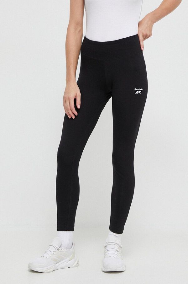 Reebok Tajice Reebok za žene, boja: crna, bez uzorka