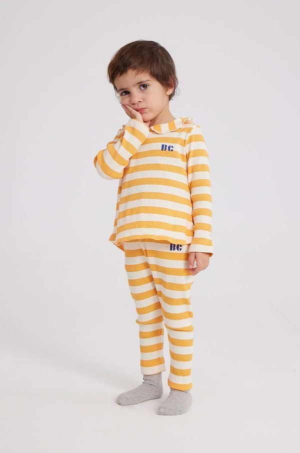 Bobo Choses Tajice za bebe Bobo Choses boja: žuta, s uzorkom