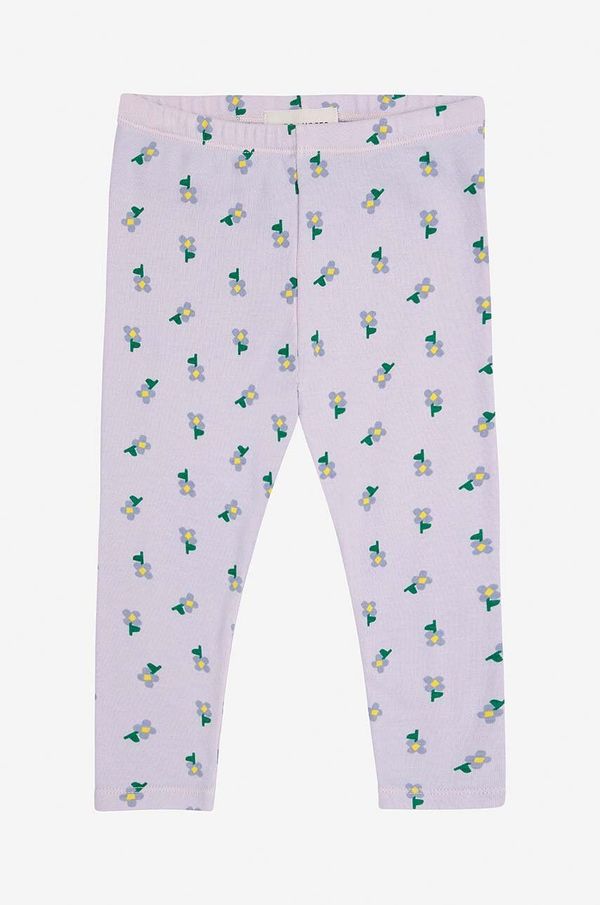 Bobo Choses Tajice za bebe Bobo Choses Pansy Flower boja: ljubičasta, s uzorkom, 224AB051