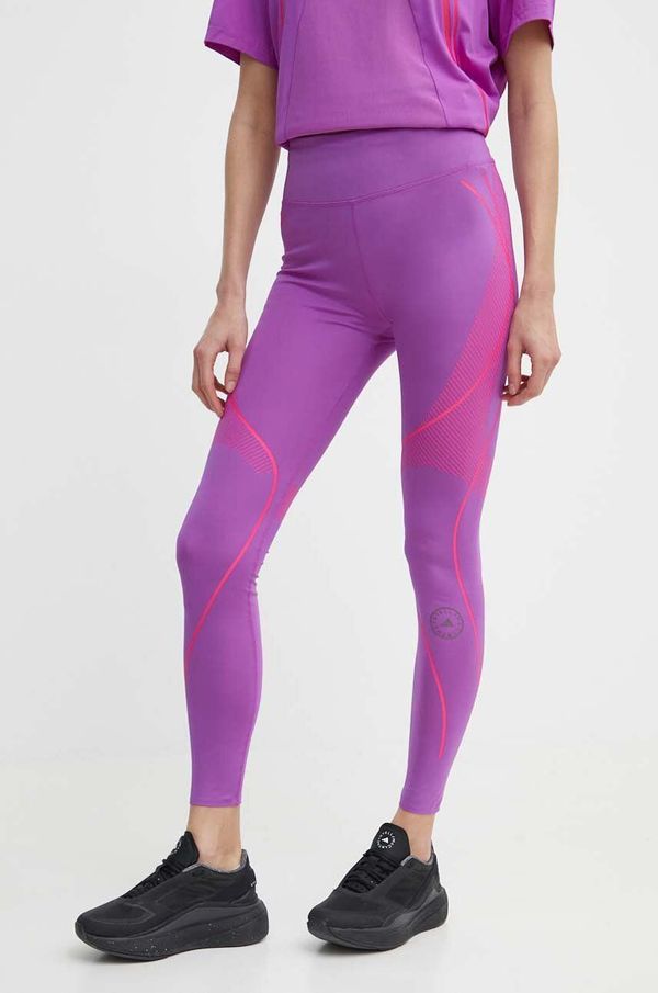 adidas by Stella McCartney Tajice za trening adidas by Stella McCartney Truepace boja: ljubičasta, s tiskom, IT5786