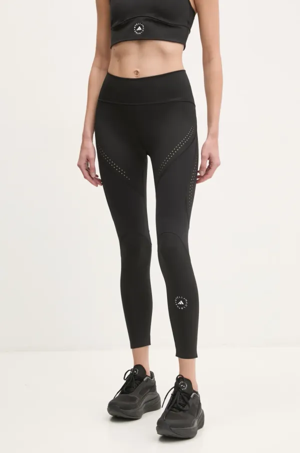 adidas by Stella McCartney Tajice za trening adidas by Stella McCartney TruePurpose boja: crna, bez uzorka, JI6527