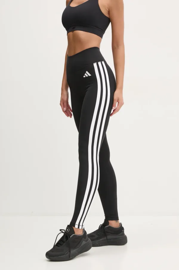 adidas Performance Tajice za trening adidas Performance Essential boja: crna, s aplikacijom, JD6545