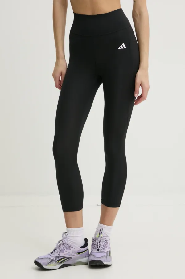 adidas Performance Tajice za trening adidas Performance Optime Essentials boja: crna, bez uzorka, IY9243