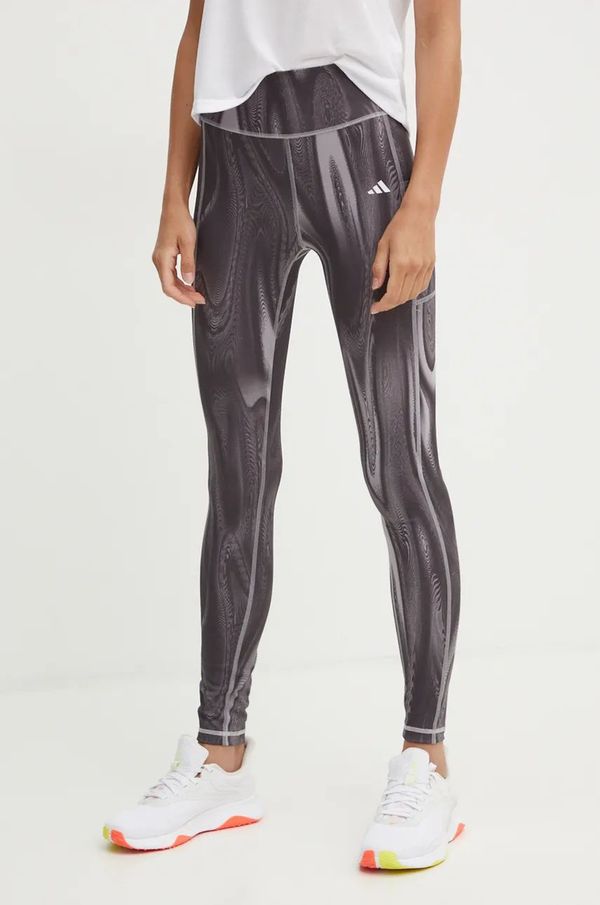 adidas Performance Tajice za trening adidas Performance Strength boja: siva, s uzorkom, IW9991