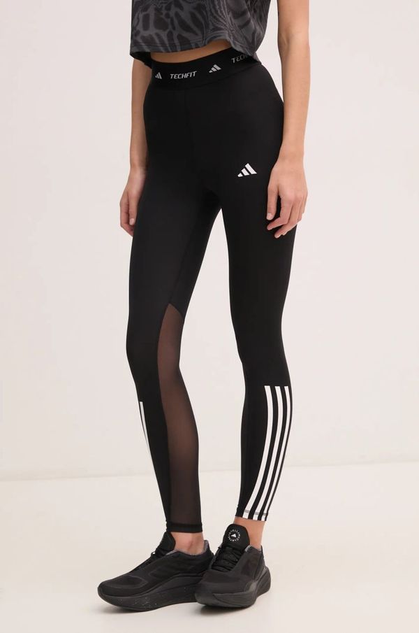 adidas Performance Tajice za trening adidas Performance Techfit boja: crna, s tiskom, IT2272