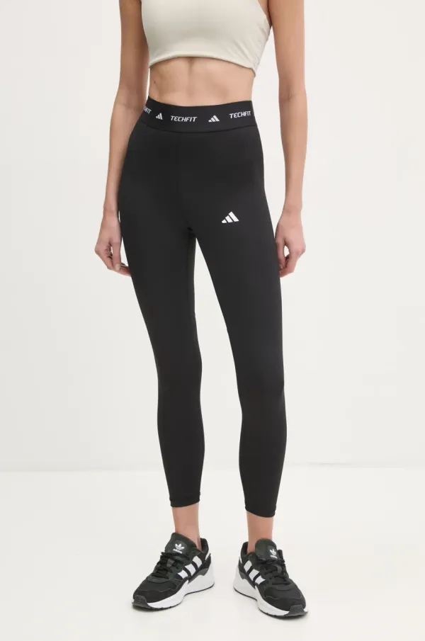 adidas Performance Tajice za trening adidas Performance Techfit boja: crna, s tiskom, IT2273