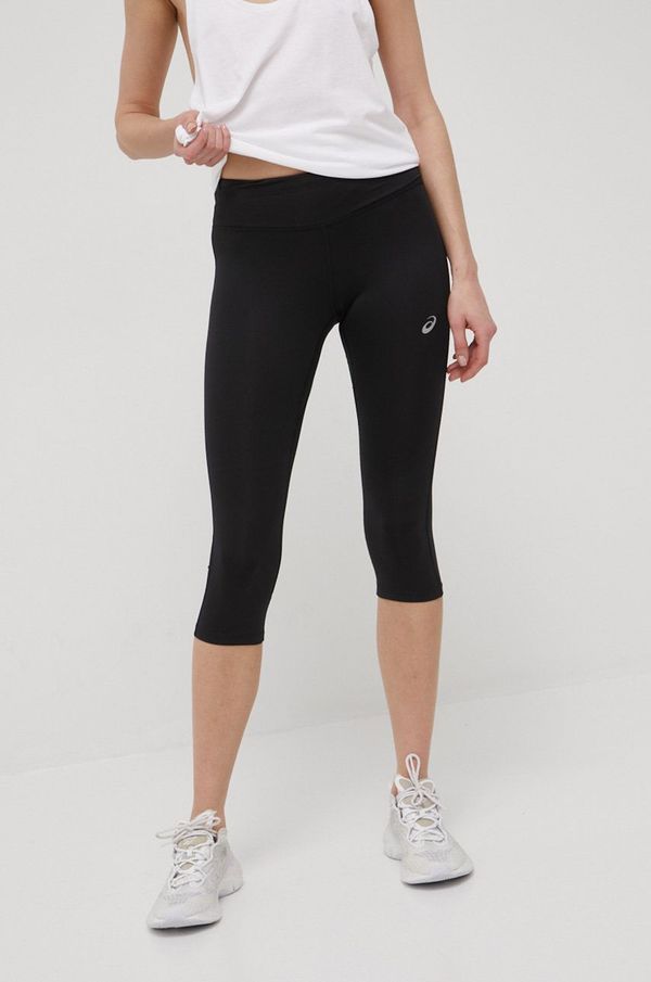 Asics Tajice za trening Asics za žene, boja: crna, glatke