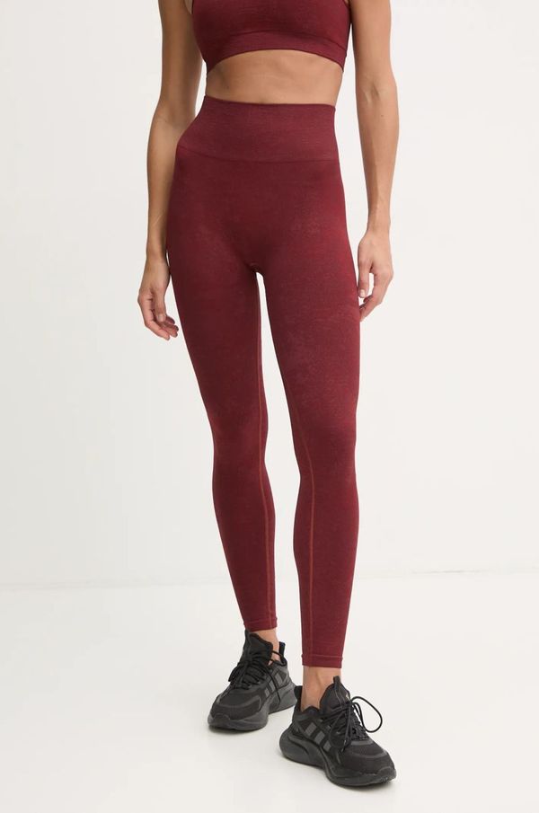 Calvin Klein Performance Tajice za trening Calvin Klein Performance boja: bordo, s uzorkom, 00GWF4L600