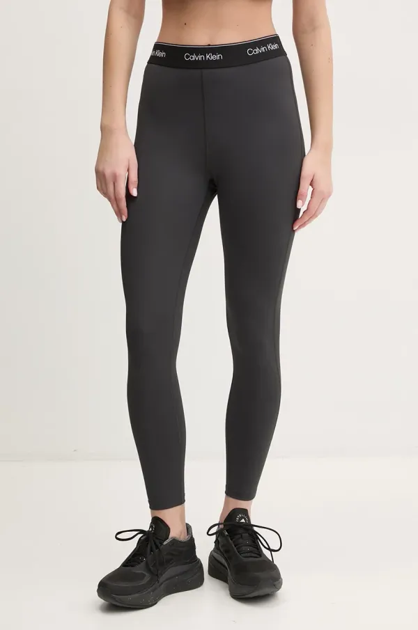 Calvin Klein Performance Tajice za trening Calvin Klein Performance boja: crna, s tiskom, LVGWS5L609