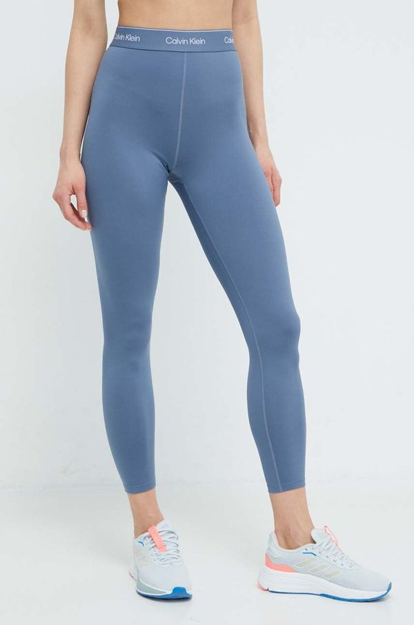 Calvin Klein Performance Tajice za trening Calvin Klein Performance s tiskom