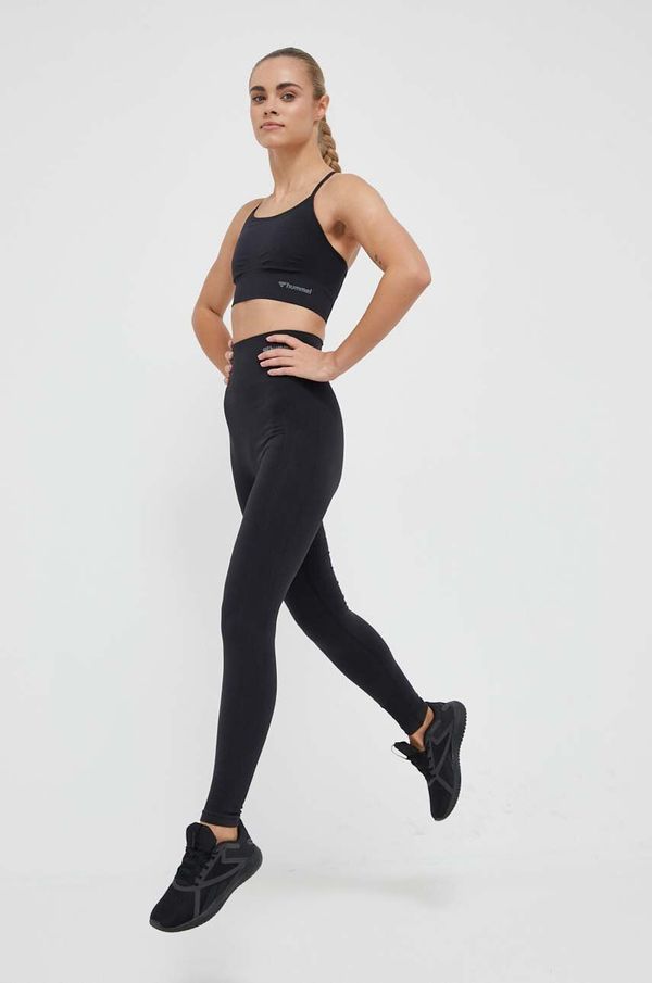 Hummel Tajice za trening Hummel Tif boja: crna, glatki materijal