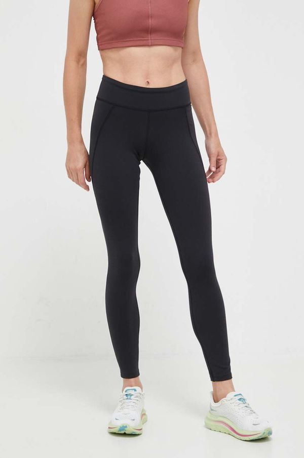 Reebok Tajice za trening Reebok Lux boja: crna, bez uzorka