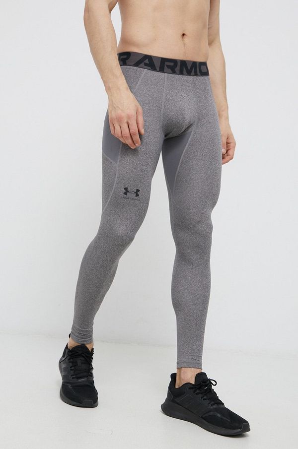 Under Armour Tajice za trening Under Armour boja: siva, bez uzorka
