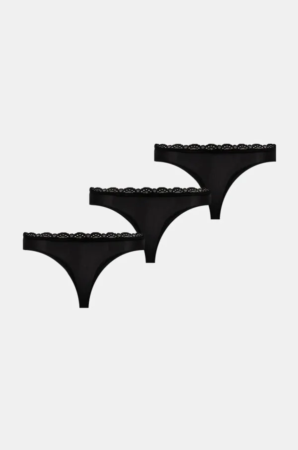 Calvin Klein Underwear Tange Calvin Klein Underwear 3-pack boja: crna, LV00QD5300