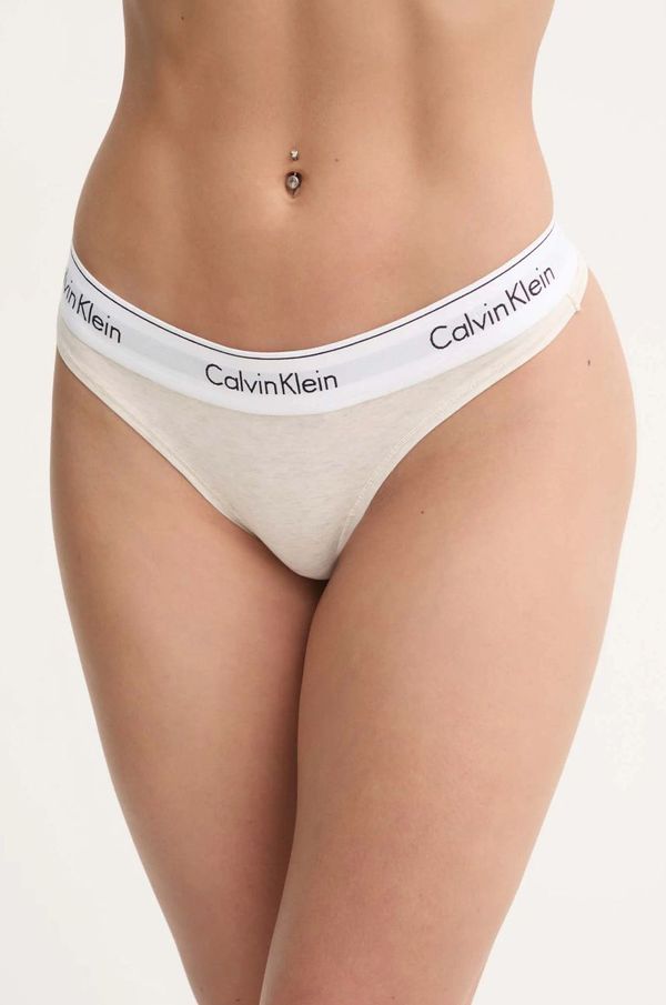 Calvin Klein Underwear Tange Calvin Klein Underwear boja: bež, 0000F3786E