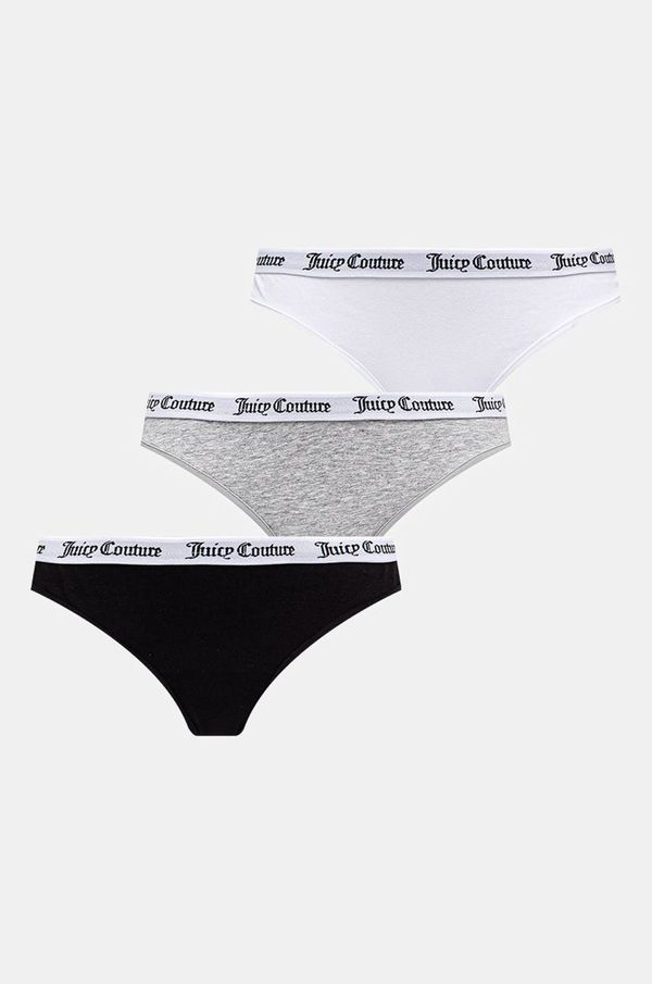 Juicy Couture Tange Juicy Couture DANA THONG 3PK 3-pack boja: siva, JCLTH224571
